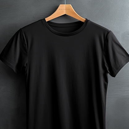 The Perfect Black T-Shirt for Men - Blackout Fashion's Organic Cotton Tee